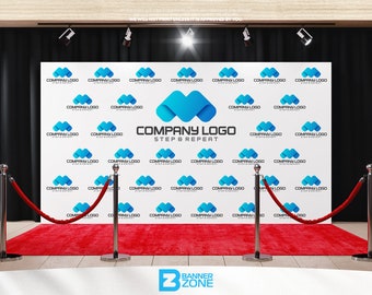 Company Party backdrop, Event backdrop, banner, Happy Birthday backdrop, Custom Backdrop, Vinyl Backdrop, Backdrop Banner