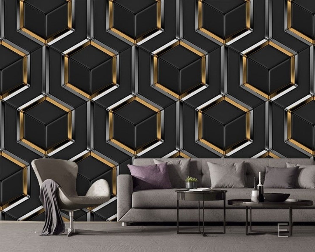 3d gold sale wallpaper