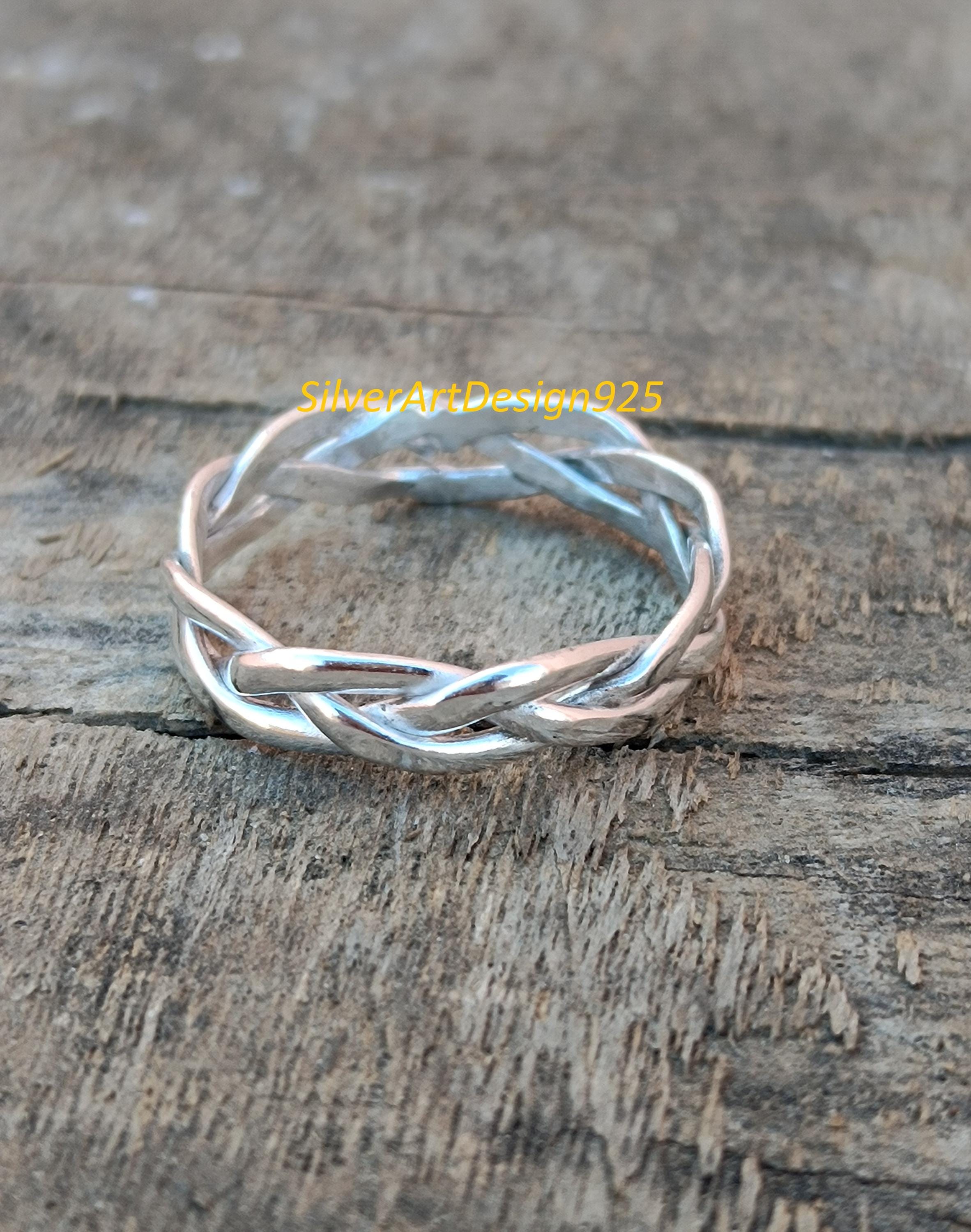 Massive UK Handmade Solid 925 Sterling Silver Ladies Cocktail Ring - All Sizes, Gift Boxed
