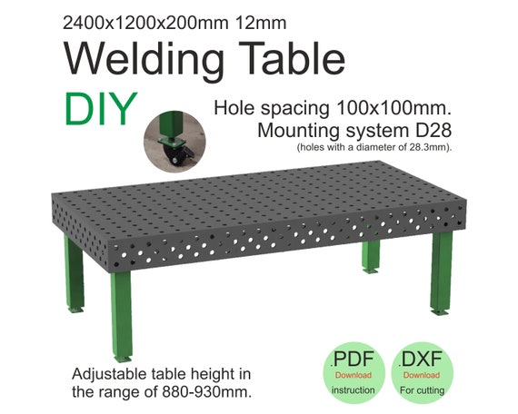 Diy welding cheap table kit