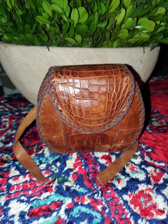 Vintage Alligator Purse