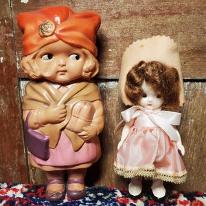 1950s Celluloid and Hard Plastic Doll