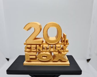 20th Century Fox LOGO No admite archivos de impresión 3D STL