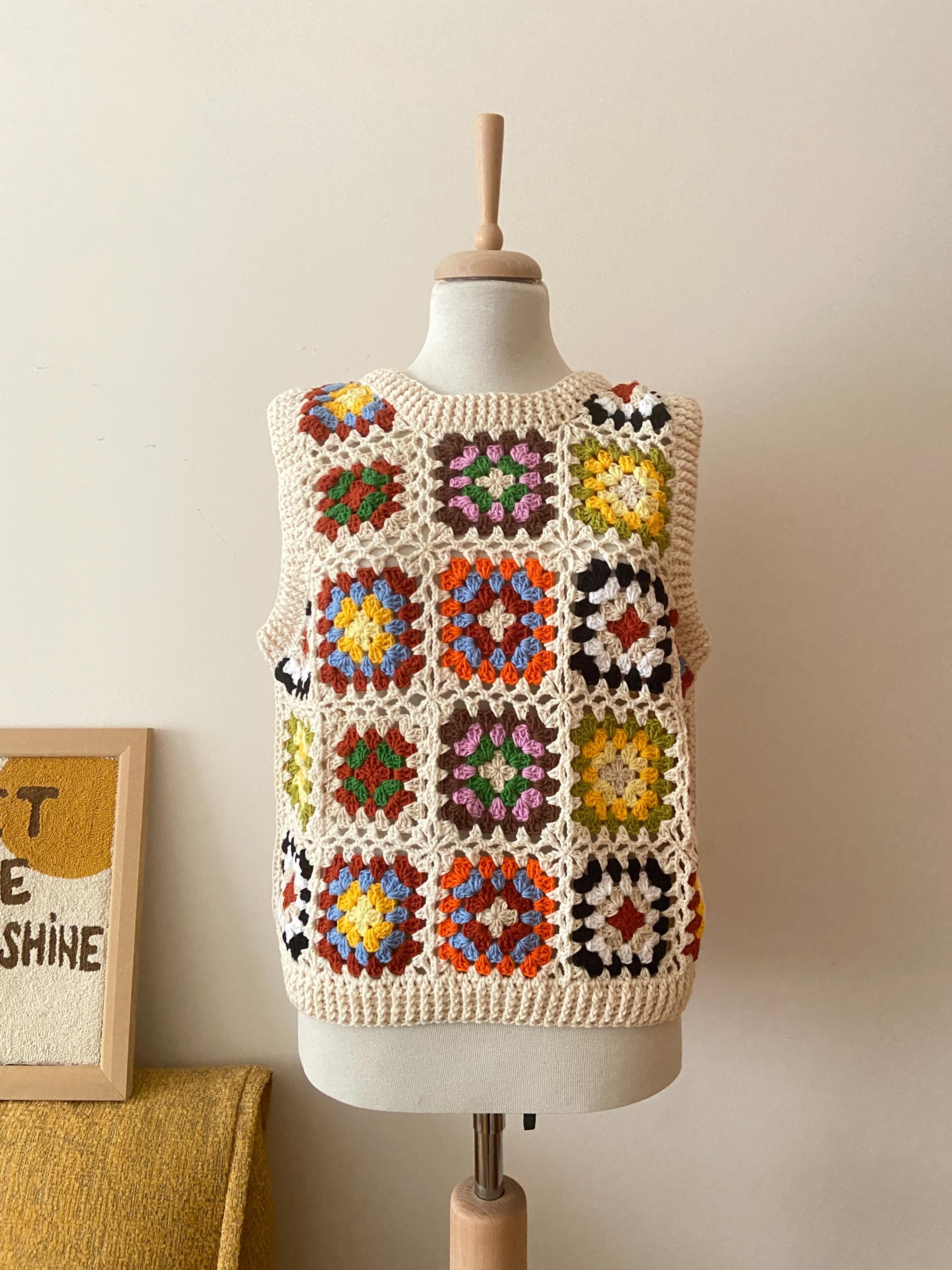 Zx Crochets | Crochet textured vest tutorial is up on my