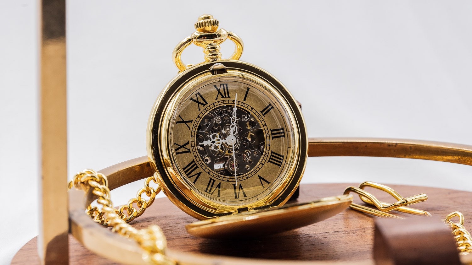 Peaky Blinders style Victorian pocket watch chain c1890 -  Portugal