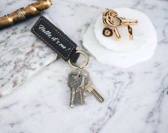 Personalisierter Schlüsselanhänger, Auto-Schlüsselanhänger aus Leder, anpassbarer Marco Shelby-Wand-Schlüsselanhänger, Hochzeitsidee, Geburtstagsgeschenk, Gravur