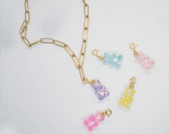 JELLY BABY NECKLACE (available in 5 colours)