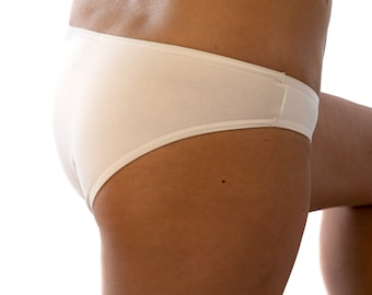 Slipz Comfort Line white Tucking Gaff Tuck mtf slip underware Trans Transwoman cotton elastane comfortable