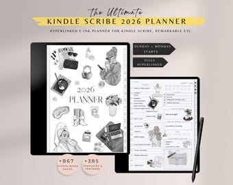 Agenda Kindle Scribe, Modelli Kindle Scribe, Agenda giornaliera, Agenda digitale 2026, Agenda Scribe, Agenda definitiva Kindle Scribe 2026, PDF