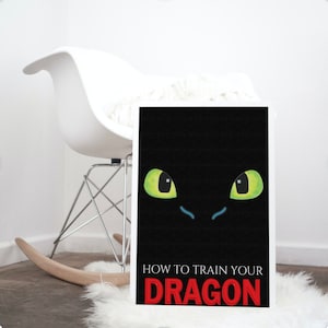 How To Train Your Dragon Minimalistic Movie Poster Download