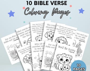 Bible verse coloring pages, Homeschool Printable, Christian Coloring Printable, Sunday School Coloring Pages, Christian Bible Verse Coloring