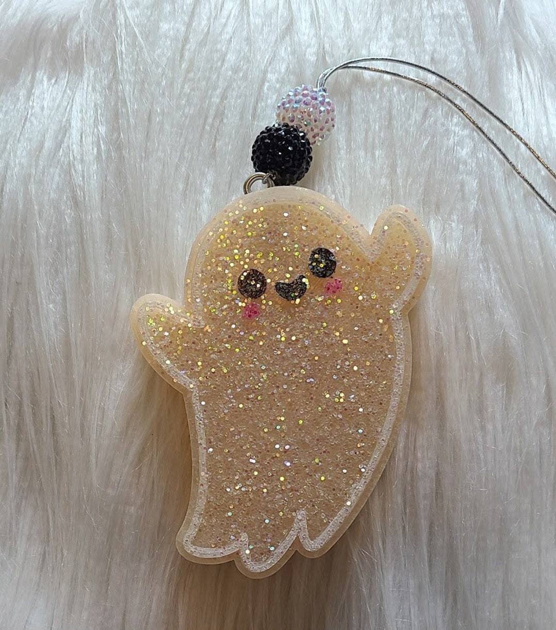 Large Ghost Car Freshie Halloween Freshie Cute Ghost Car Etsy