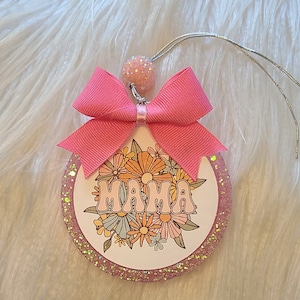 Mama Car Freshie, Retro Boho Mama Freshie, Mother&#39;s Day Car Freshie, Choose Your Scent and Color
