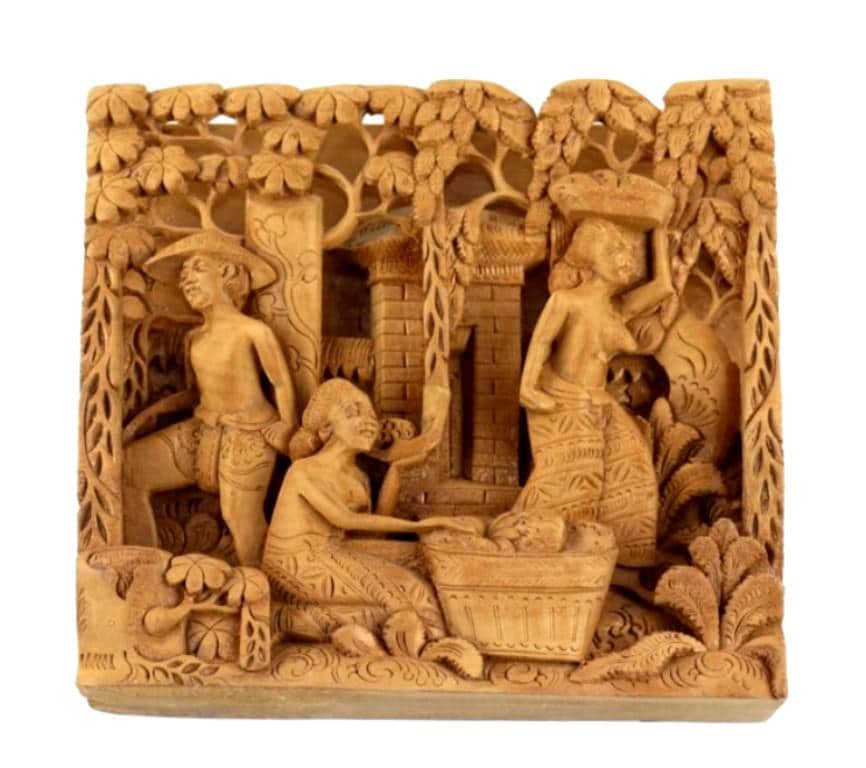 パネルウッド - 木彫り - バリ島 - インドネシア - Etsy 日本