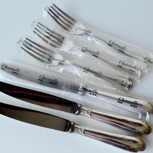 Christofle " Okean " - Vintage Silver Plate Bestick - Frankrike