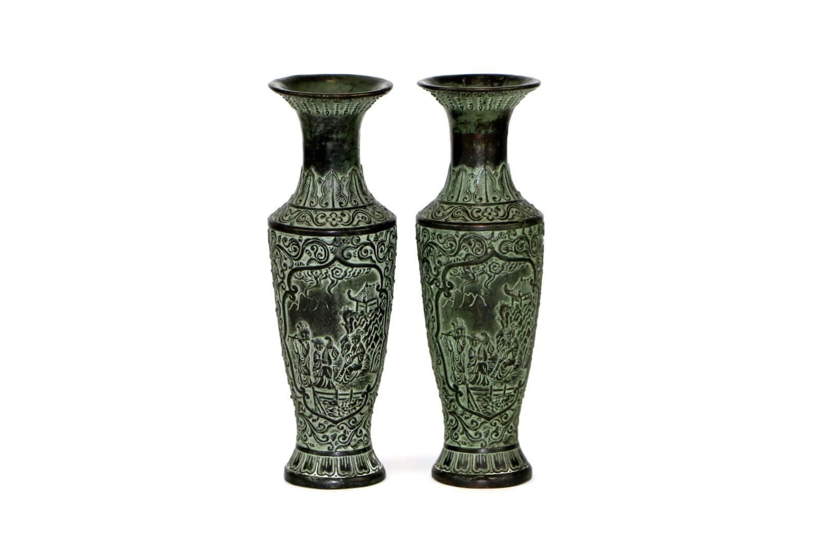Chinese bronze vase - Etsy 日本