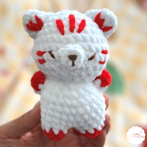 Baby fox crochet pattern PDF