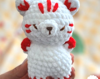 Patrón de crochet bebé zorro PDF