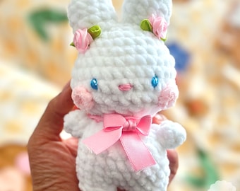 PDF de padrão de crochê de coelhinho bebê