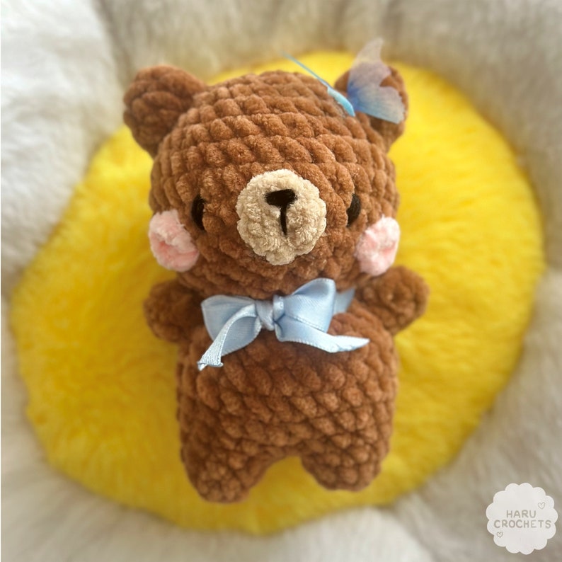 Baby bear crochet pattern PDF image 2