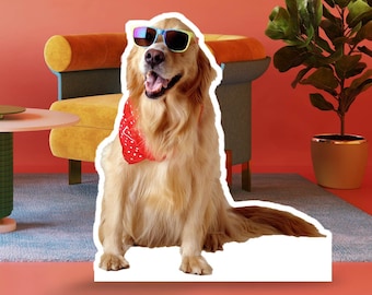 Recortes de mascotas, recortes personalizados, recortes de tamaño natural para perros mascotas, recortes de gatos