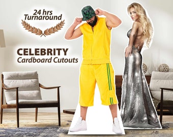 Celebrity Cutouts, Custom Cutouts, Start Cutouts, and Fan Cutouts. Life Size Cutouts, Character Cutouts