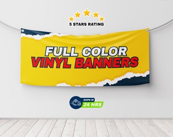 Vinyl Banner, Business Banner, Party Vinyl banner, Birthday Banner, Vinyl Banners