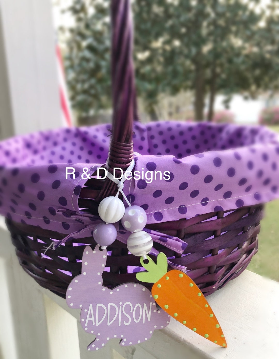 Personalized Easter Basket Tags, Boy and Girl Easter Basket Tags, Gifts