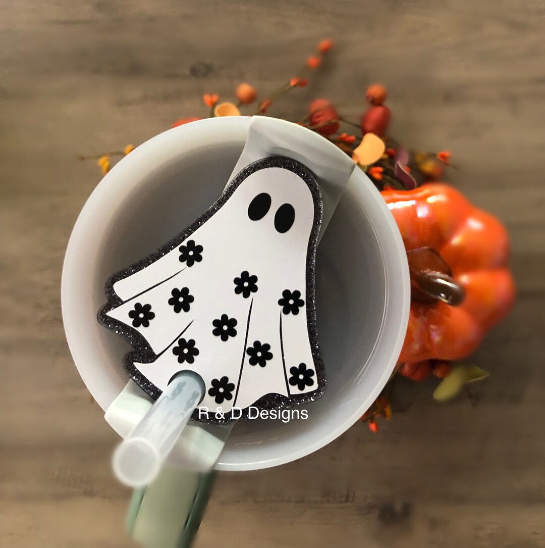 Stanley Cup Ghost Topper, Stanley Cup Halloween, Stanley Cup Fall