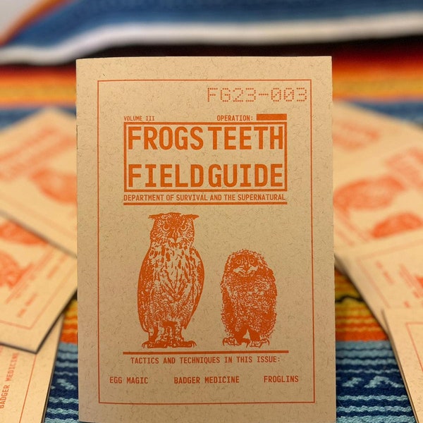 Frogs Teeth Field Guide FG23-003