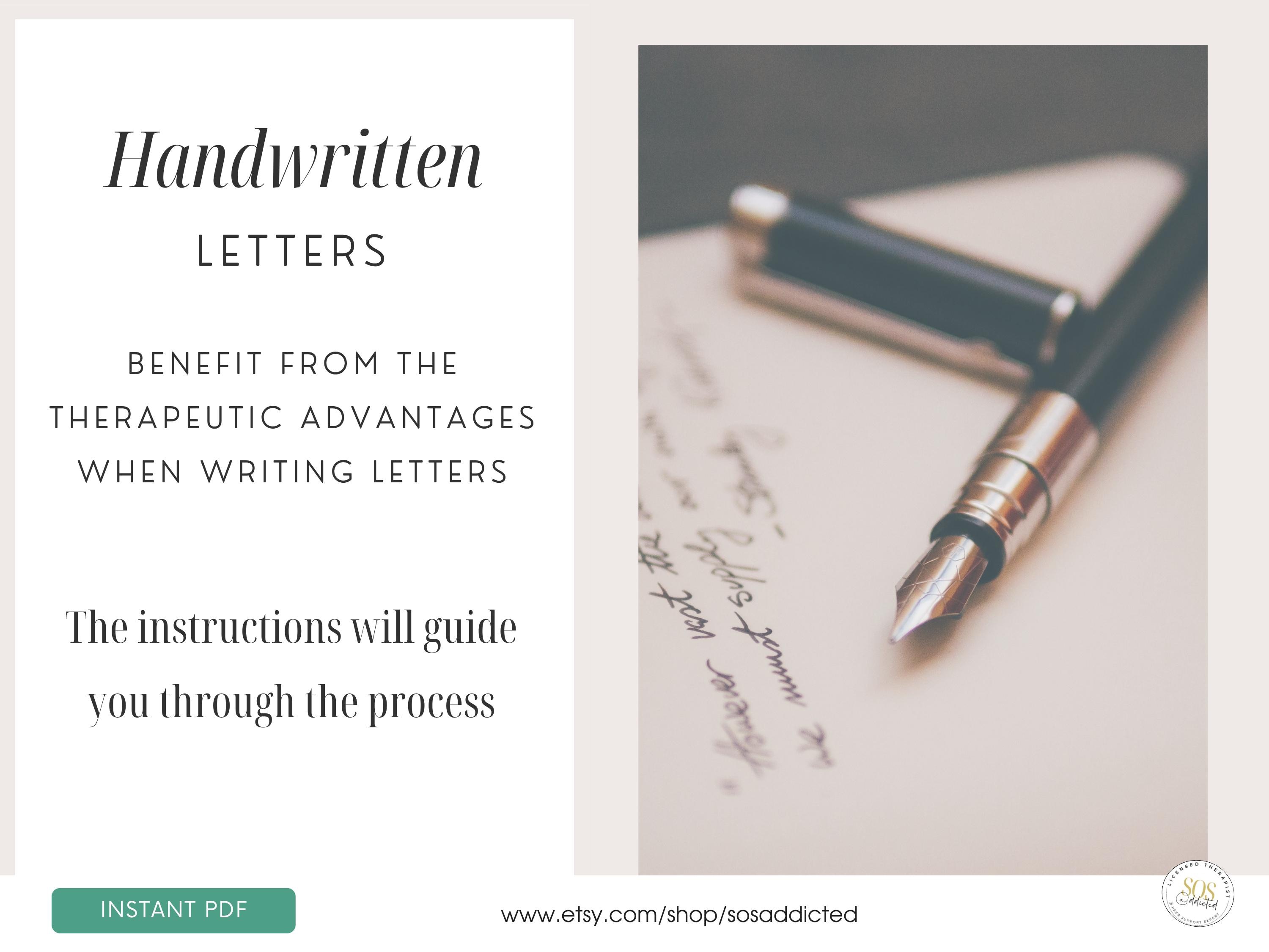 Overcoming addiction with a break-up letter.