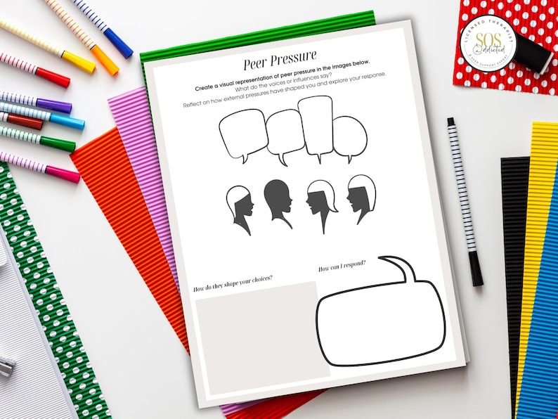 Creativity Through Recovery Worksheet.pdf Art Therapy Worksheets for Addiction Recovery - Printable Substance Use ...