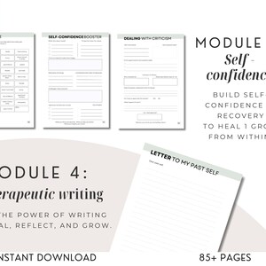 Addiction Recovery Workbook: 85 Worksheets and Trackers, Coping Skills, Relapse Prevention & Sobriety Journal PDF image 14