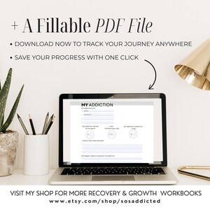 Addiction Recovery Workbook: 85 Worksheets and Trackers, Coping Skills, Relapse Prevention & Sobriety Journal PDF image 3