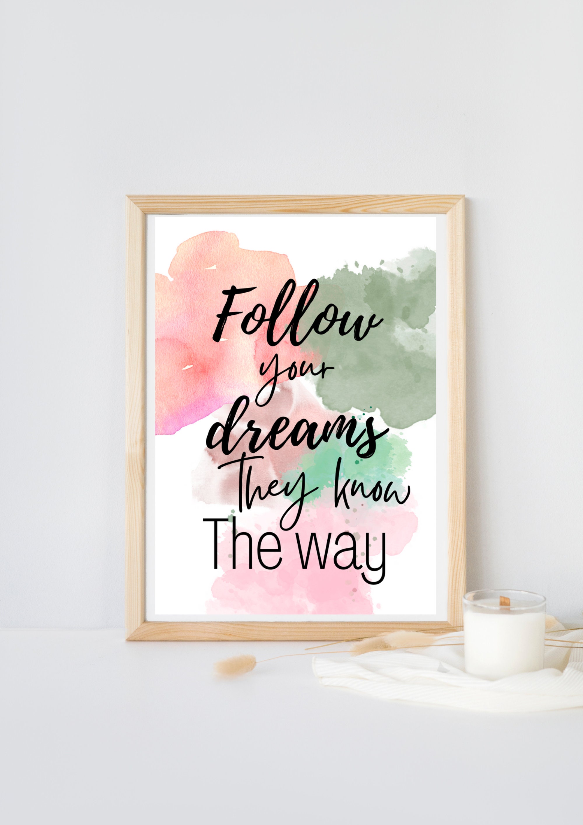 Motivational Poster Printable PDF Wall Decor Instant Download - Etsy