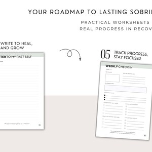 Addiction Recovery Workbook: 85 Worksheets and Trackers, Coping Skills, Relapse Prevention & Sobriety Journal PDF image 7