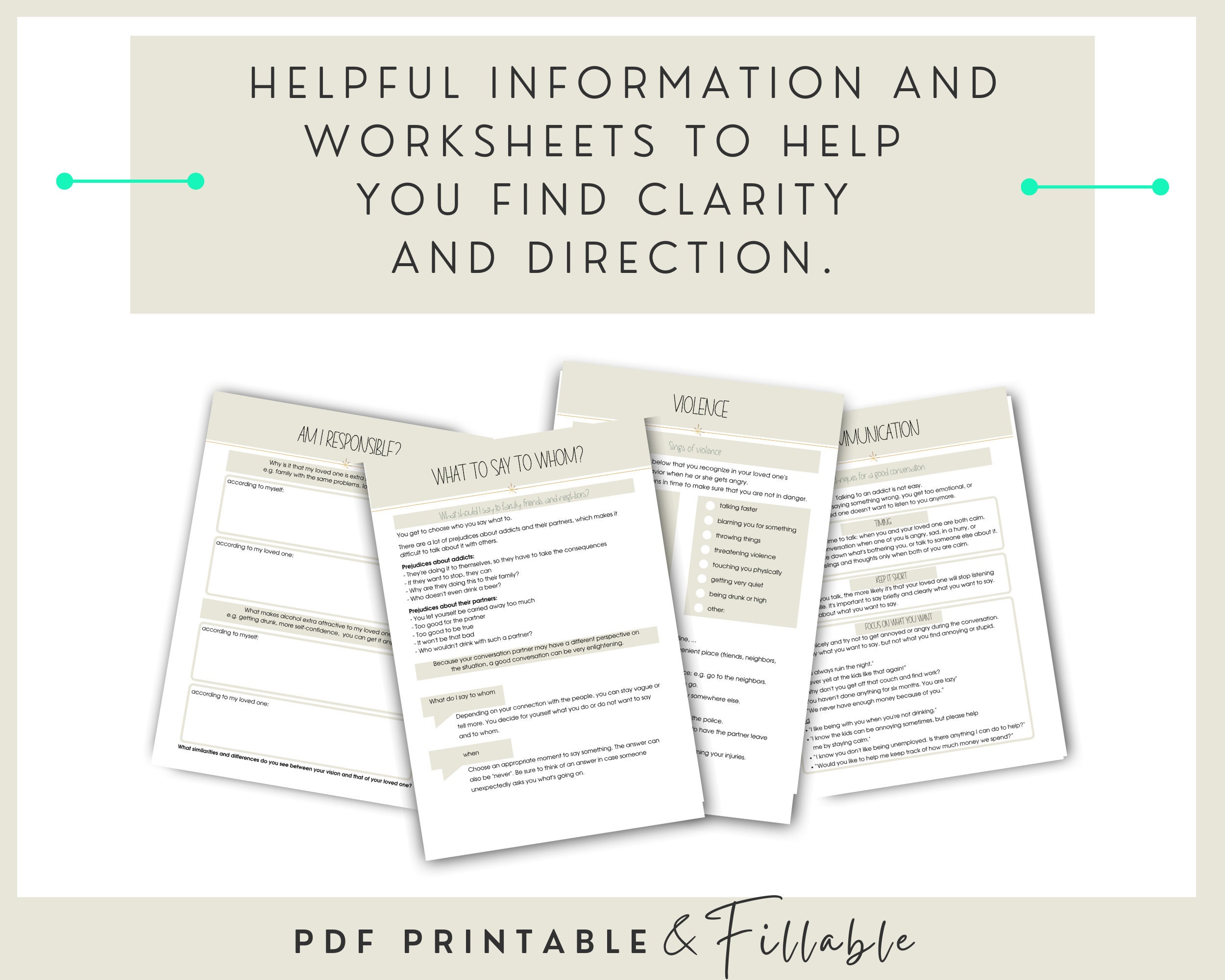 Loving an Addict Workbook, Addiction Recovery Support Strategies for ...