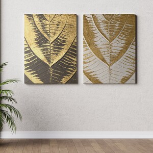 abstract canvas painting, gold and black canvas print, modern abstract wall decor,tree pattern abstract painting