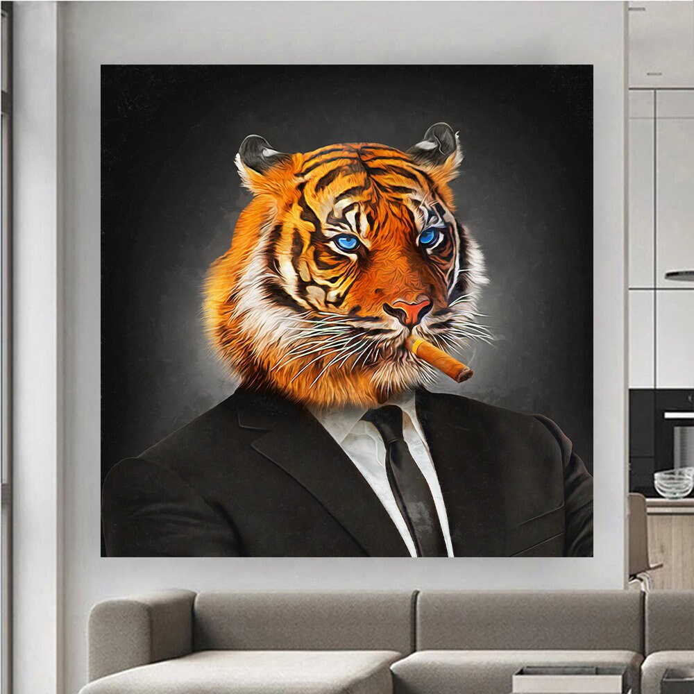 Smoking Tiger