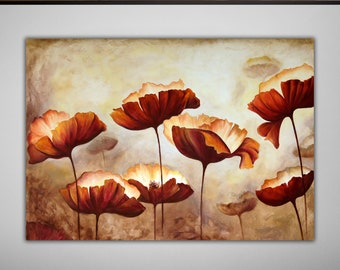 Roses Wall Art, Flowers Canvas, Nature Wall Art, Nature Landscape Canvas, Floral Wall Art, Flowers Art Print, Flower Print, Rose Print