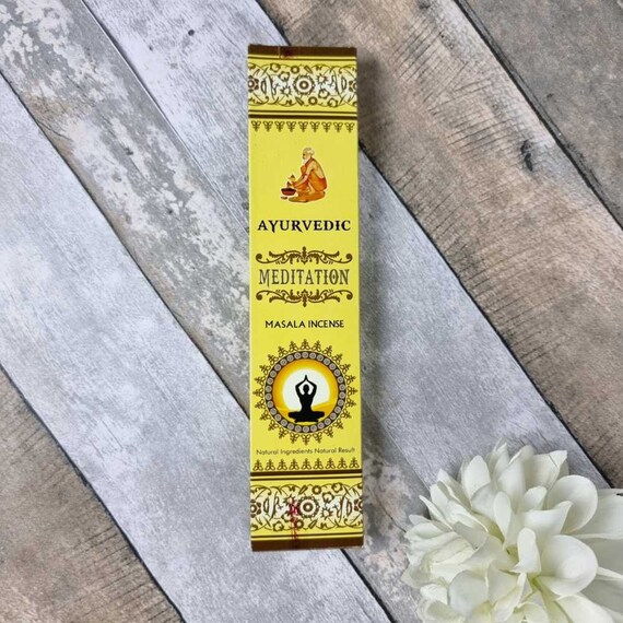 Incense Sticks Ayurvedic Masala Meditation Etsy