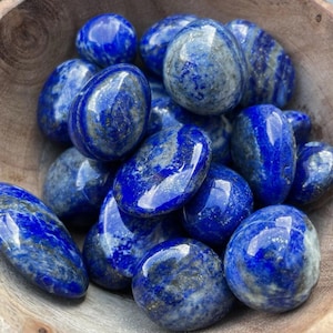 lapis lazuli Large Tumble stone natural crystal , beautiful