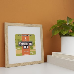 Yorkshire Tea Art Print | Yorkshire Tea Illustration | Proper Brew | Tea Lover Poster | Kitchen Prints | Cup of Tea Artwork | Get Kettle On