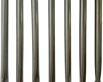 Extensiones para postes de cerca: se instalan solo en rieles superiores de 1-3/8" x 2' de largo - Paquete de 9