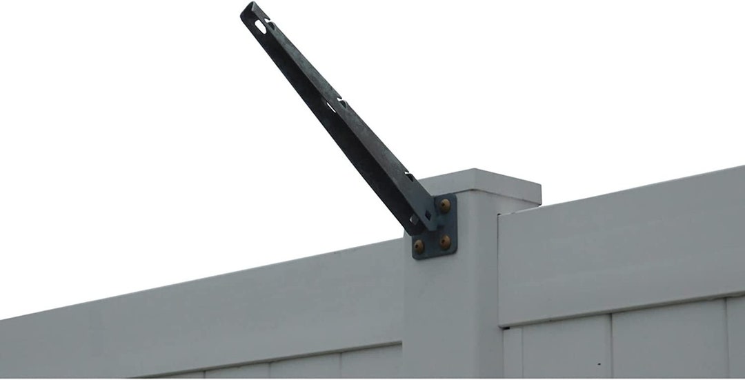 Extendanarm Barbed Wire/barbwire Arm Extensions for PVC And/or Wood Fence Flat or Surface