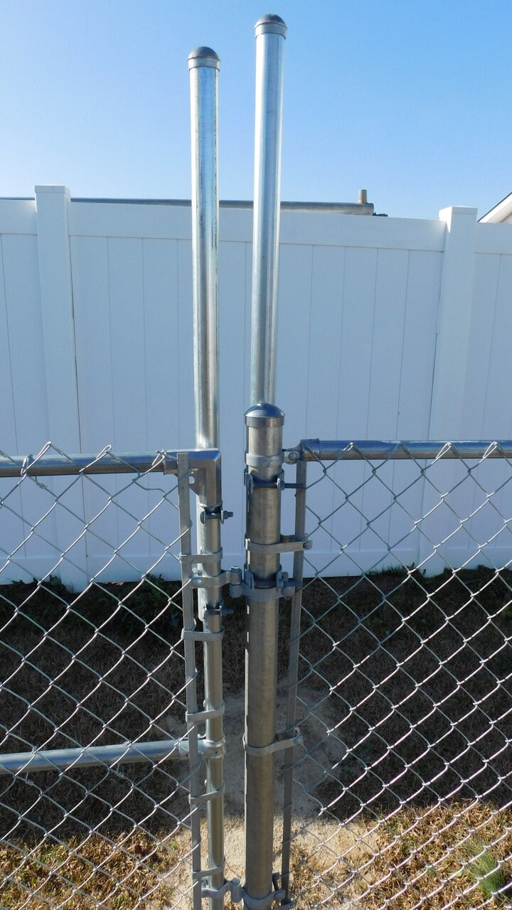 Extend-a-post 1-5/8 OD Pipe Extension 2' Long Clamp Onto 2-1/2 Post ...
