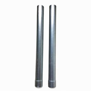 Extend-A-Fence Fence Extender for 2-3/8" or 2-1/2" Post x 2' Long - Set of 2