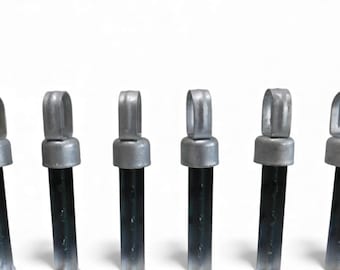 Tapas de bucle para postes en T - Paquete de 6