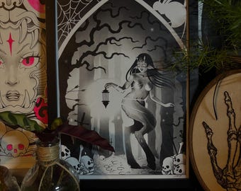 Impresión artística A4: Sin esperanza