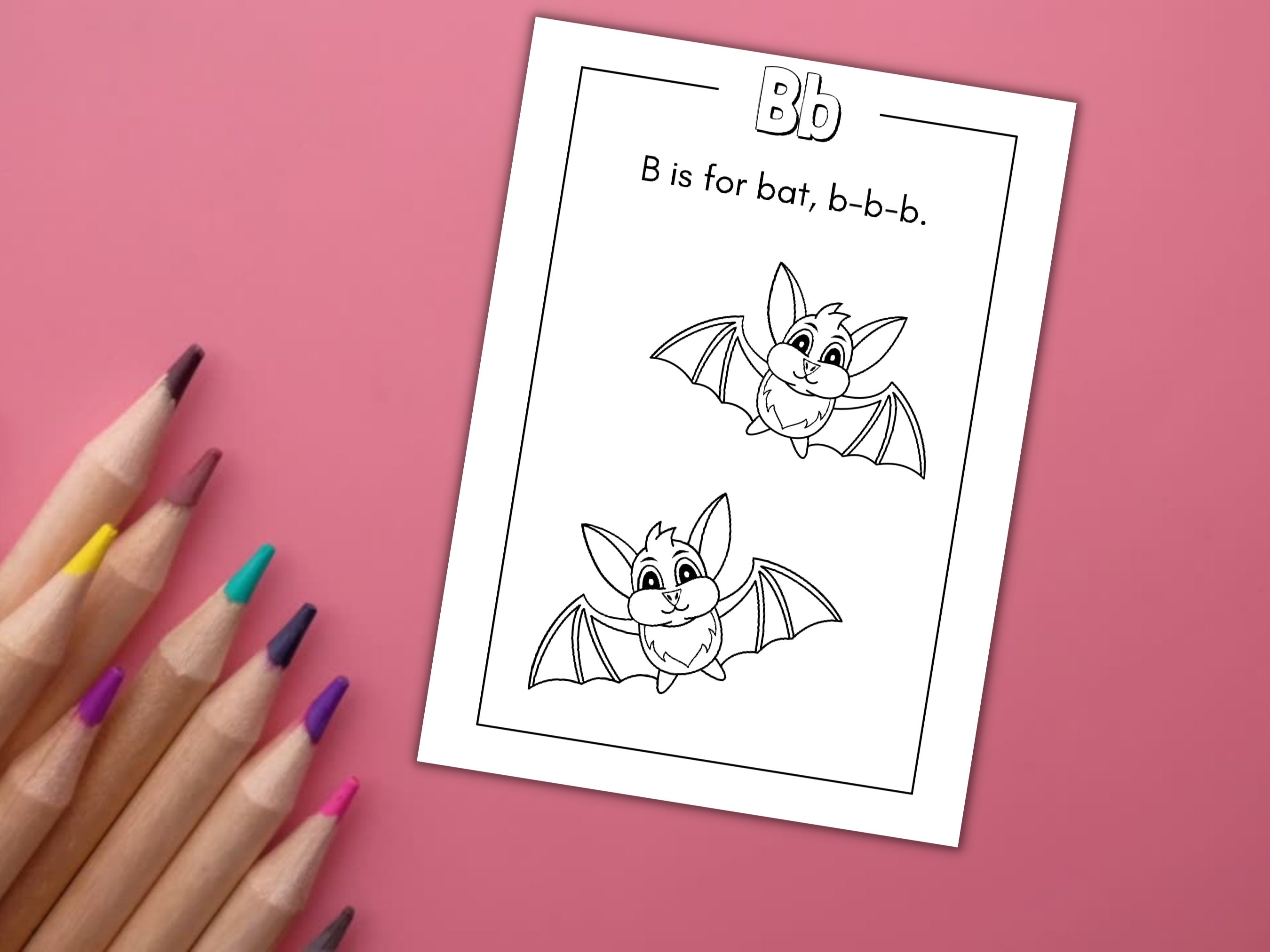 Alphabet Coloring Pages Kids Printable, ABC Coloring Book, Alphabet ...